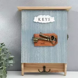 Ключница дерево 6 крючков