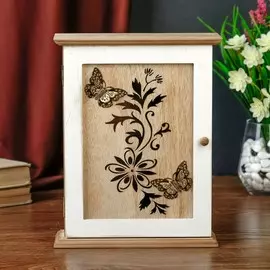 Ключница дерево 6 крючков