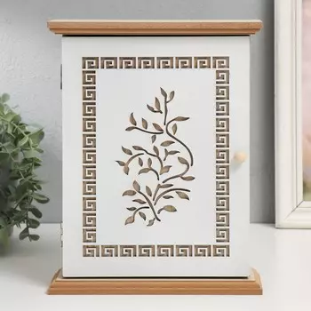 Ключница дерево 6 крючков