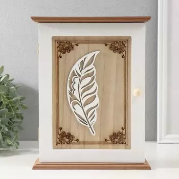 Ключница дерево 6 крючков