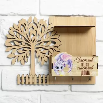 Ключница из фанеры