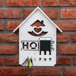 Ключница с полкой