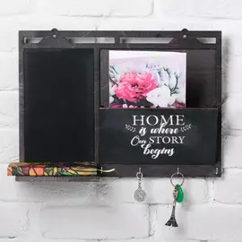 Ключница с полкой