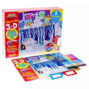 Книжка-раскраска многоразовая