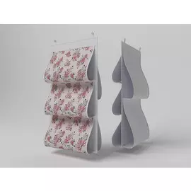 Кофр для сумок, двусторонний, 5 карманов