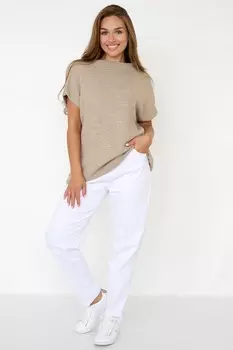 Кофта жилет вязаный