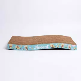 Когтеточка из картона avocat волна, 45.5 19 3.5 см