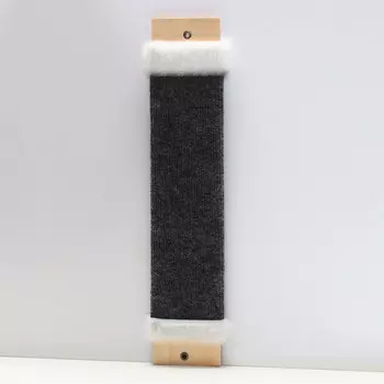 Когтеточка, ковролин с мехом, 50 х 10 см