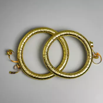 Кольца на радиатор, золото