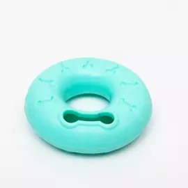 Кольцо под лакомства, утолщенный tpr, 12,5 см, зеленое