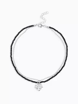 Колье из бисера