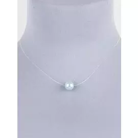 Колье невидимка жемчуг