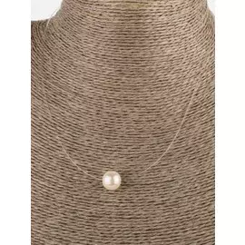 Колье невидимка жемчуг