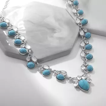 Колье под натуральный камень