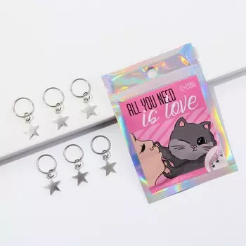 Заколки пирсинг для волос