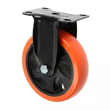 Колесо мебельное cappio, d=125 мм, покрытие pvc