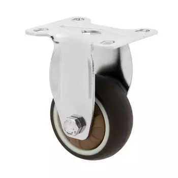 Колесо мебельное cappio, d=50 мм, покрытие tpr