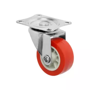 Колесо мебельное, d=40 мм, без тормоза, 4 шт. tmp