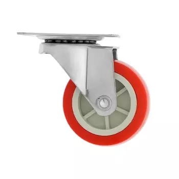 Колесо мебельное, d=50 мм, без тормоза, 4 шт.