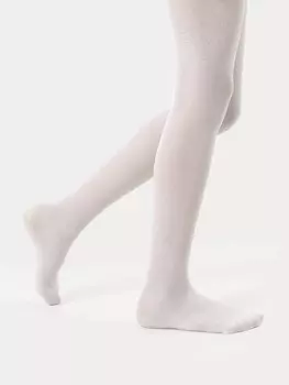 Колготки белого цвета для девочек