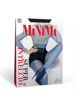 Колготки Mini INTRECCIO 60 Nero