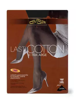 Колготки Oms Lasticotton 100 XL Nero