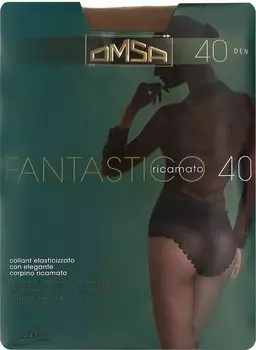 Колготки с ажурными трусиками, 40 den