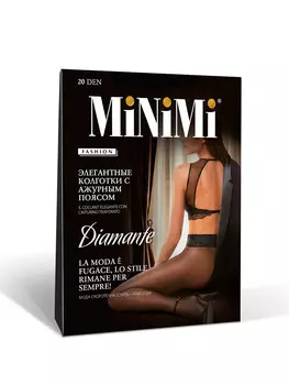 Колготки жен.Mini DIAMANTE 20 Nero
