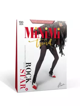 Колготки жен.Mini ROCK STAR 100 Rosa Antico