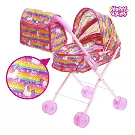 Коляска для кукол с сумкой