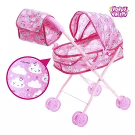 Коляска для кукол с сумкой