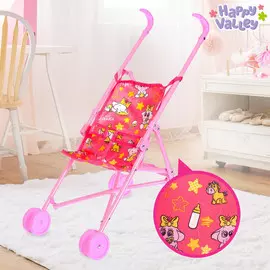 Коляска-трость для кукол