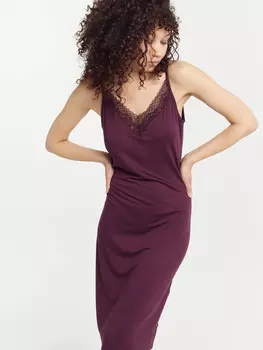 Комбинация женская в фиолетовом цвете