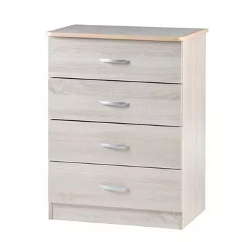 Комод 640, 640х450х851, дуб сонома светлый