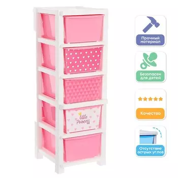 Комод пластиковый детский