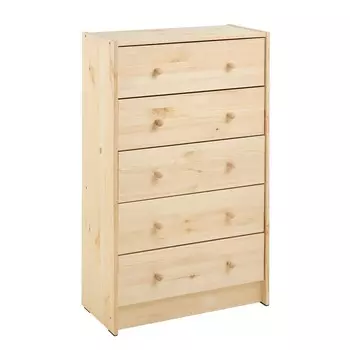 Комод rast 5, 62х30х109, массив сосны