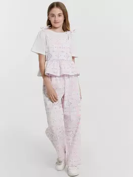 Комплект для девочек (блуза, брюки)