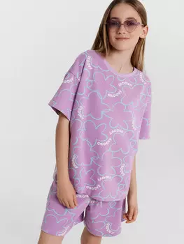 Комплект для девочек (блуза, шорты)