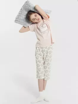 Комплект для девочек (джемпер, бриджи)