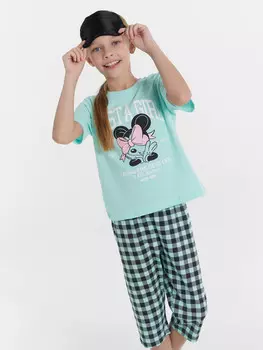 Комплект для девочек (джемпер, бриджи)