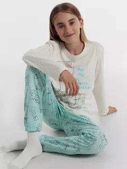 Комплект для девочек (джемпер, брюки)