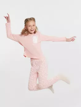 Комплект для девочек (джемпер, брюки)