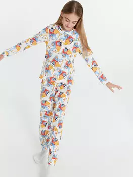 Комплект для девочек (джемпер, брюки)