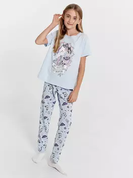 Комплект для девочек (футболка, брюки)