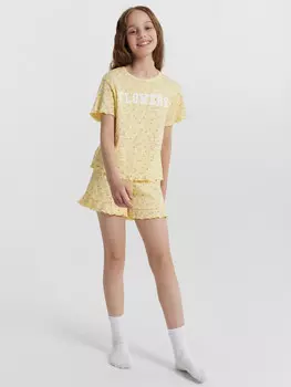 Комплект для девочек (футболка, шорты)