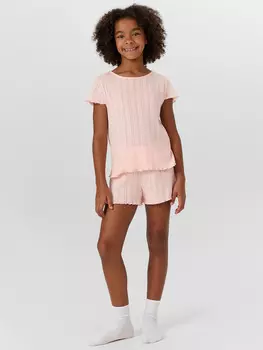 Комплект для девочек (футболка, шорты)