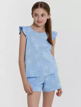 Комплект для девочек (футболка, шорты)