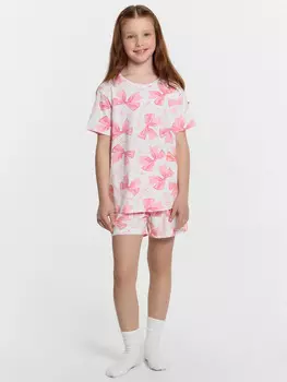 Комплект для девочек (футболка, шорты)