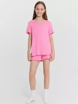 Комплект для девочек (футболка, шорты)
