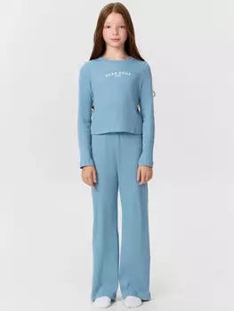 Комплект для девочек (лонгслив, брюки)